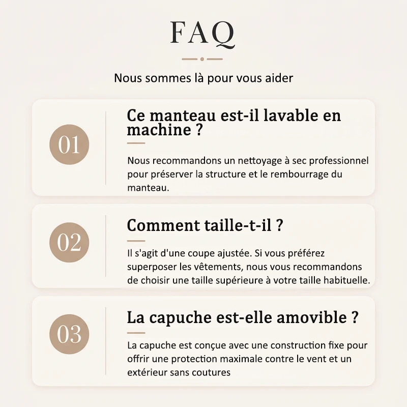 👑 Plus de 80 000 clientes ont déjà craqué ! Manteau d'hiver isolé à capuche pour femme