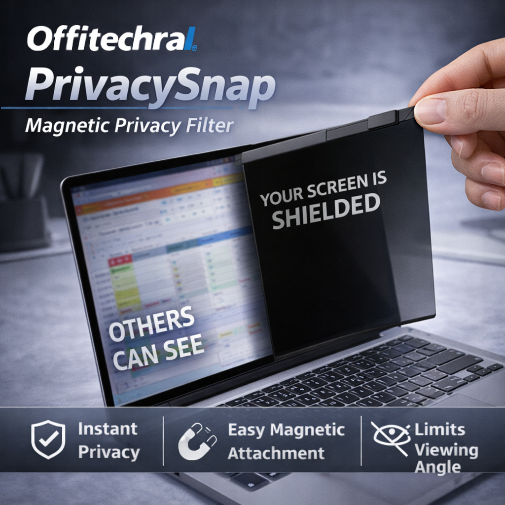 Offitechra PrivacySnap Magnetic Privacy Filter