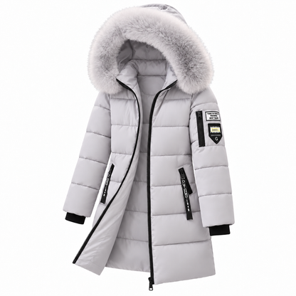🔥 DERNIER JOUR – 49 % DE RÉDUCTION 🔥 ❄️ Doudoune chaude pour femme avec capuche et col en fausse fourrure amovible