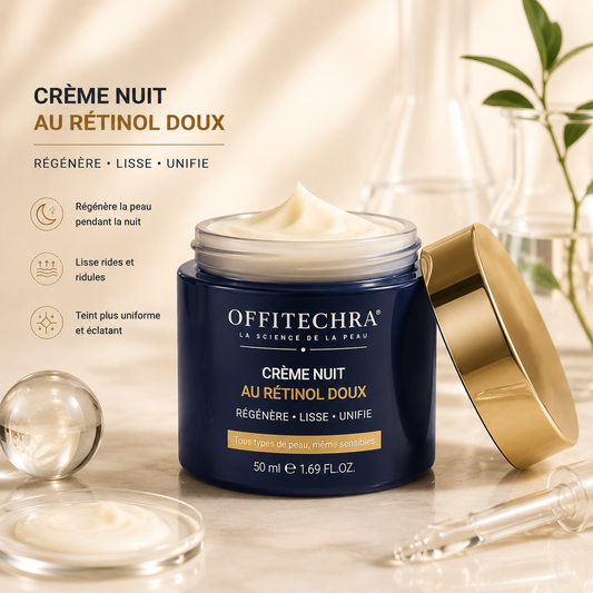 OFFITECHRA® Crème Nuit au Rétinol Doux