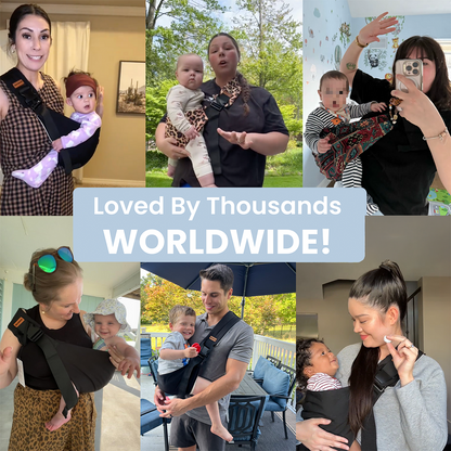 Soft & Skin-Friendly Baby Sling Carrier