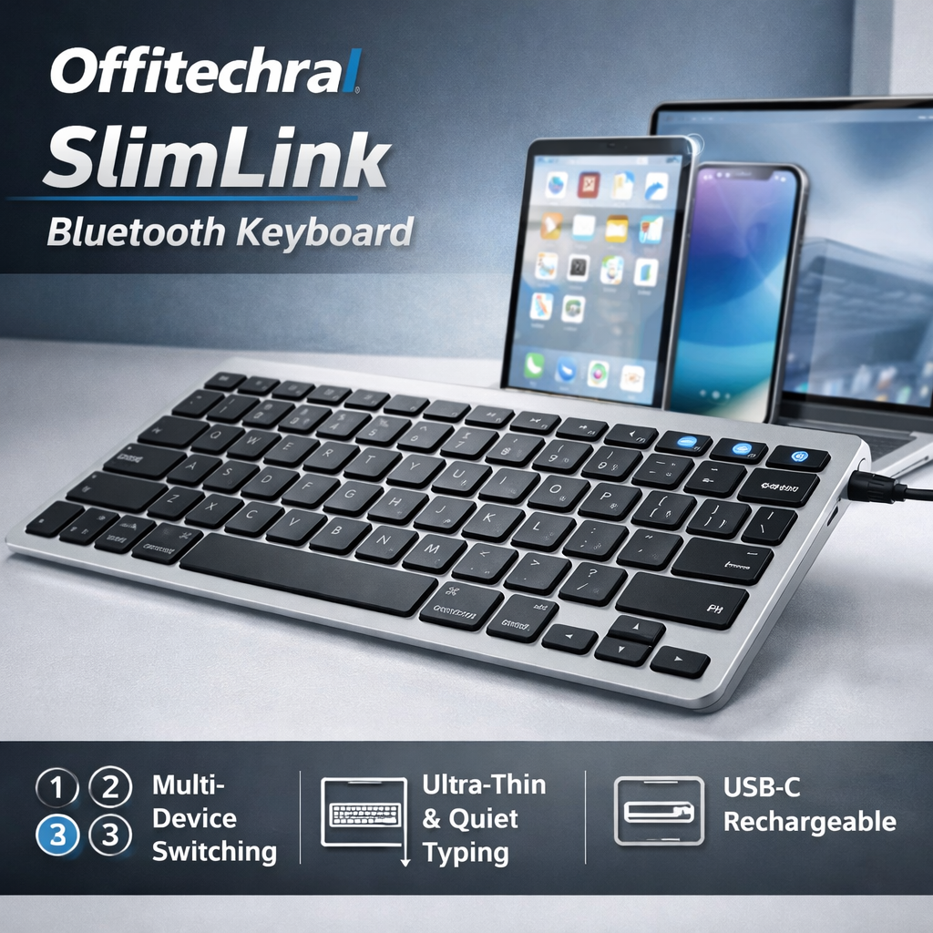 Offitechra SlimLink Bluetooth Keyboard