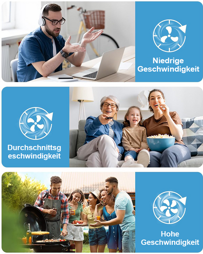 ❄️ BVJ tragbarer Sprühventilator | Bis zu 30 Std. Akkulaufzeit • 600-ml-Wassertank • USB-Aufladung • Leiser Betrieb | Ideal für Zuhause, Büro, Camping & Reisen