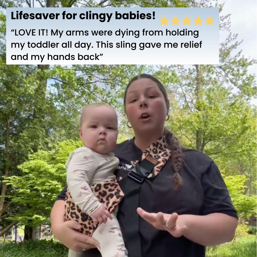 Soft & Skin-Friendly Baby Sling Carrier