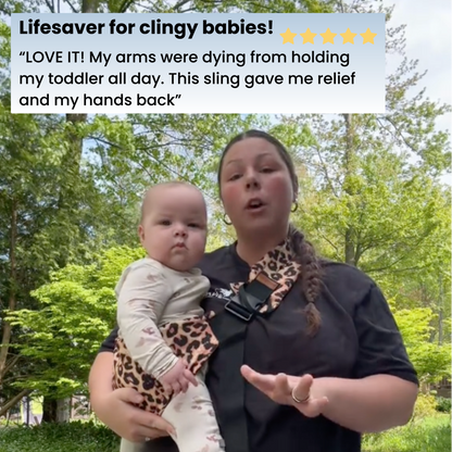 Soft & Skin-Friendly Baby Sling Carrier