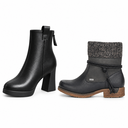 🚨Bottines chaudes pour femme – Automne & Hiver🚨   Bottes chaudes antidérapantes avec soutien de la voûte plantaire