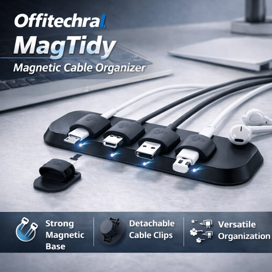 Offitechra MagTidy Magnetic Cable Organizer