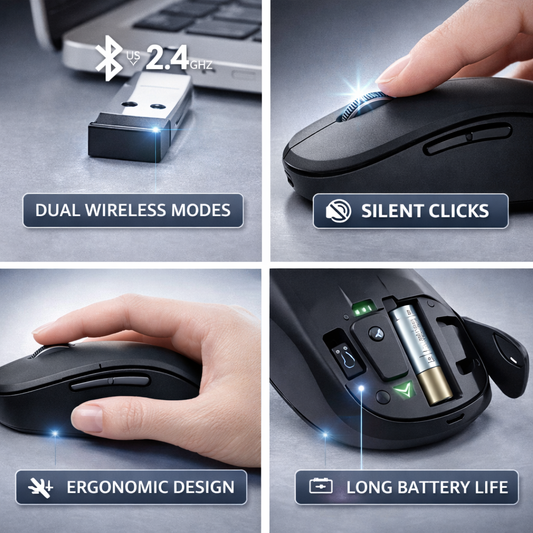 Offitechra GlidePro Wireless Mouse