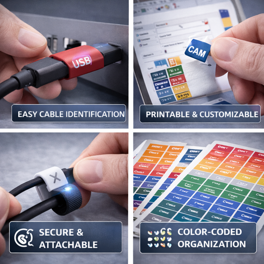 Offitechra PortTags Cable & Port Labels