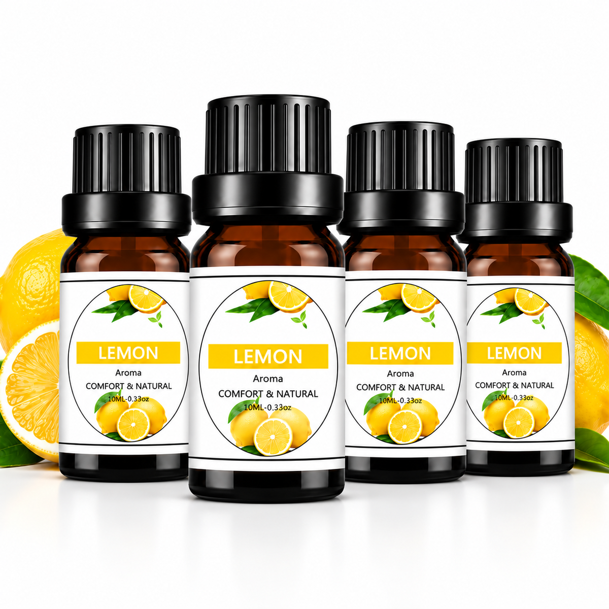 🍋 Lemon Essential Oil Collection | Pure Fresh Scent to Create a Relaxing Home Atmosphere