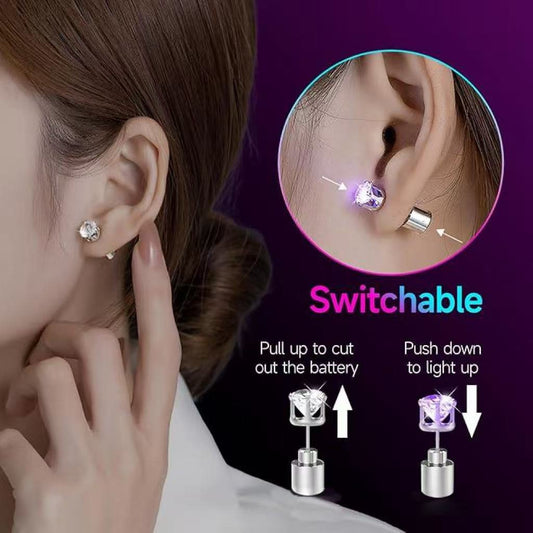 🔥Limited Time 49% Off✨💎LED Earrings, Light Up Stud Earrings