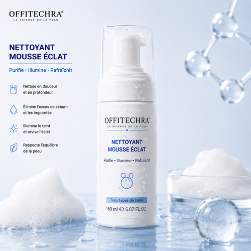 OFFITECHRA® Nettoyant Mousse Éclat