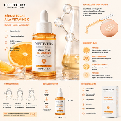 OFFITECHRA® Sérum Éclat à la Vitamine C