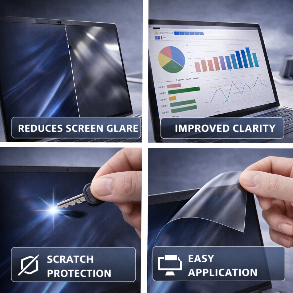 Offitechra ClearView Anti-Glare Screen Film