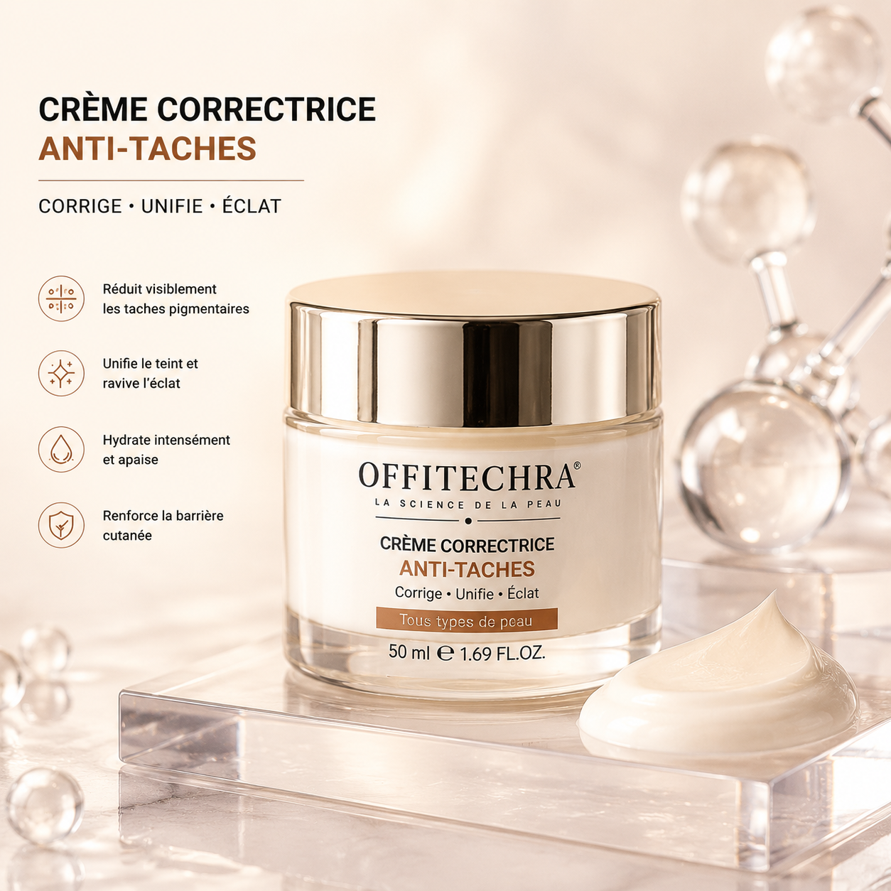 OFFITECHRA® Crème Correctrice Anti-Taches