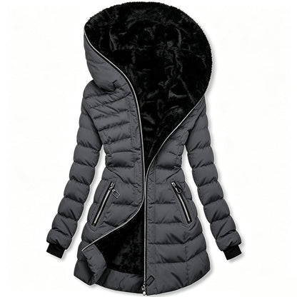 👑 Plus de 80 000 clientes ont déjà craqué ! Manteau d'hiver isolé à capuche pour femme