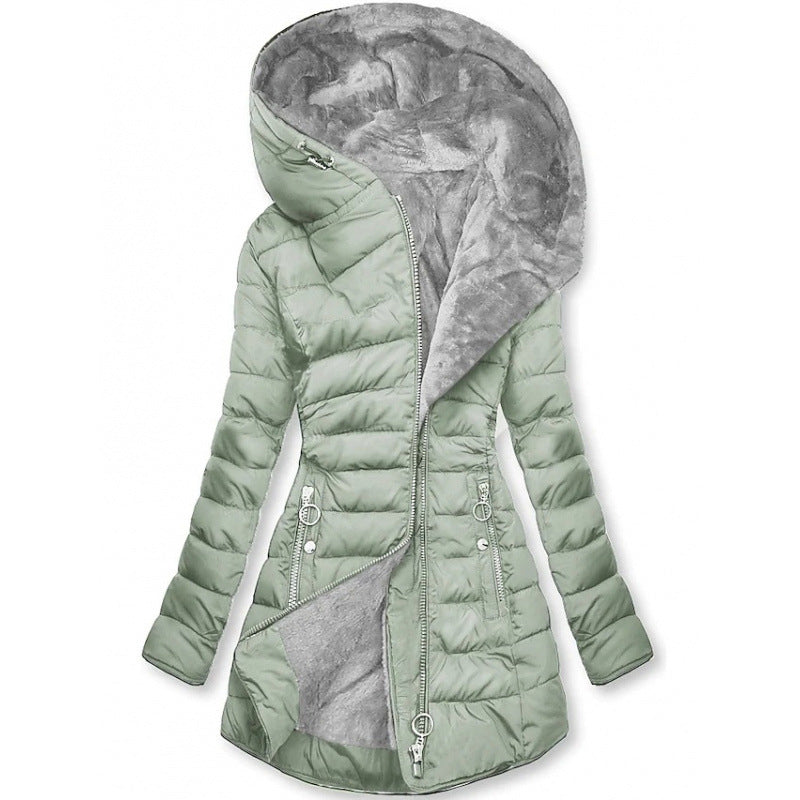 👑 Plus de 80 000 clientes ont déjà craqué ! Manteau d'hiver isolé à capuche pour femme